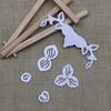 Clover Bud Plant Metal Cutting Dies Stencils For DIY Scrapbooking Album Stamp Paper Card Embossing