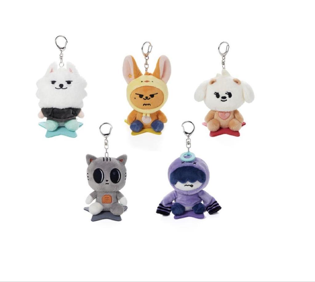 [USED] TXT Plubat Bamguk Key Ring & Trading Card Case with Bonus