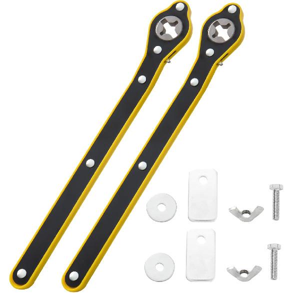 Auto Labor-Saving Jack Ratchet Wrench, Universal 360 Degree Swivel Tire Wheel Jack Ratchet Wrench Scissor Jack, Wrench Jack Lift Speed Handle Tool