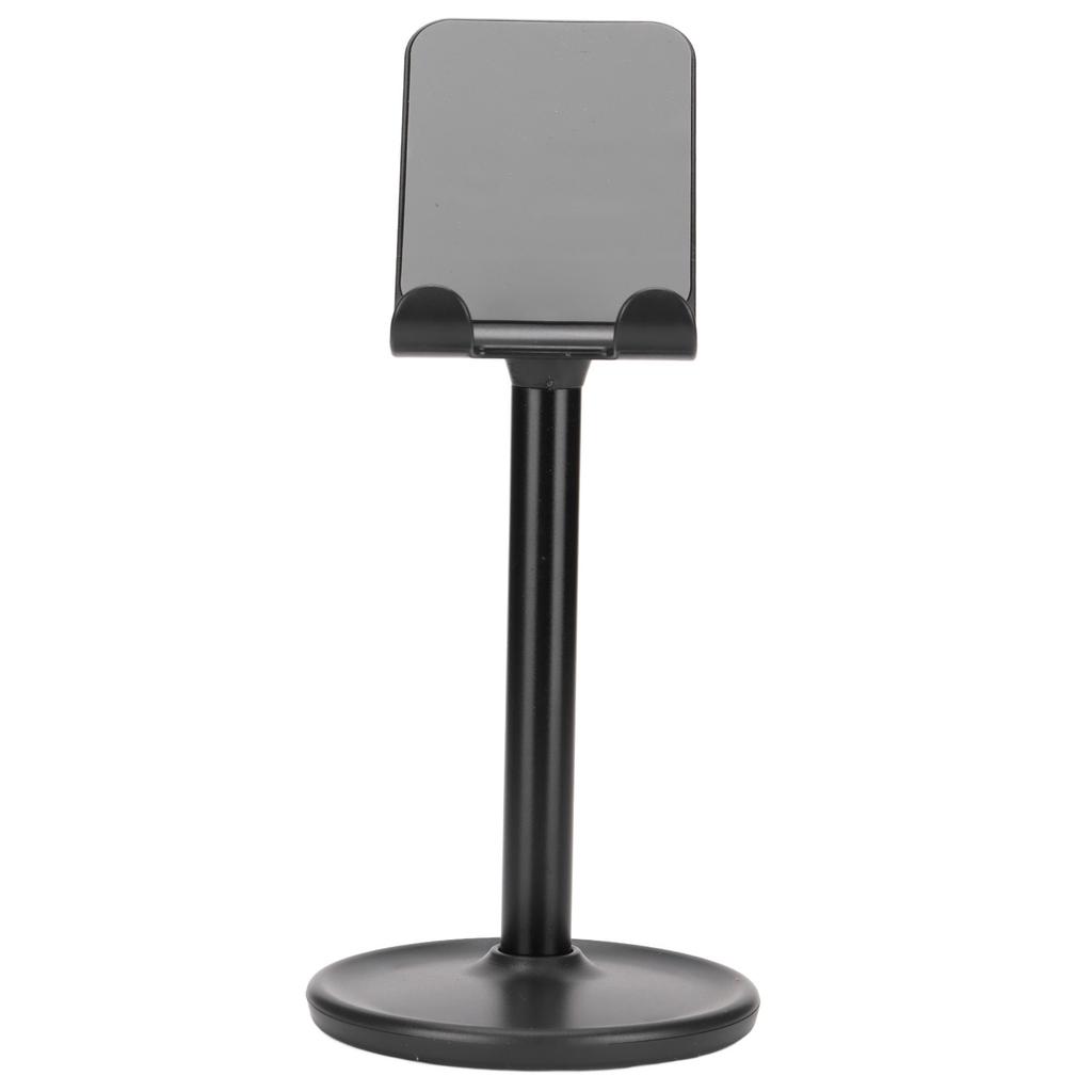 Phone Holder Aluminium Alloy Adjust 45 Degrees User Friendly Design Cell Phone StandBlack