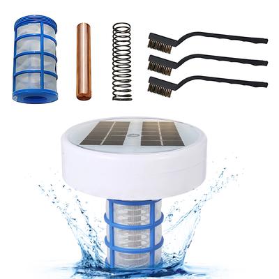 Solar Pool Ionizer for Above Ground Inground Pool Eliminating Algae Copper Water Ionizer 85% Less