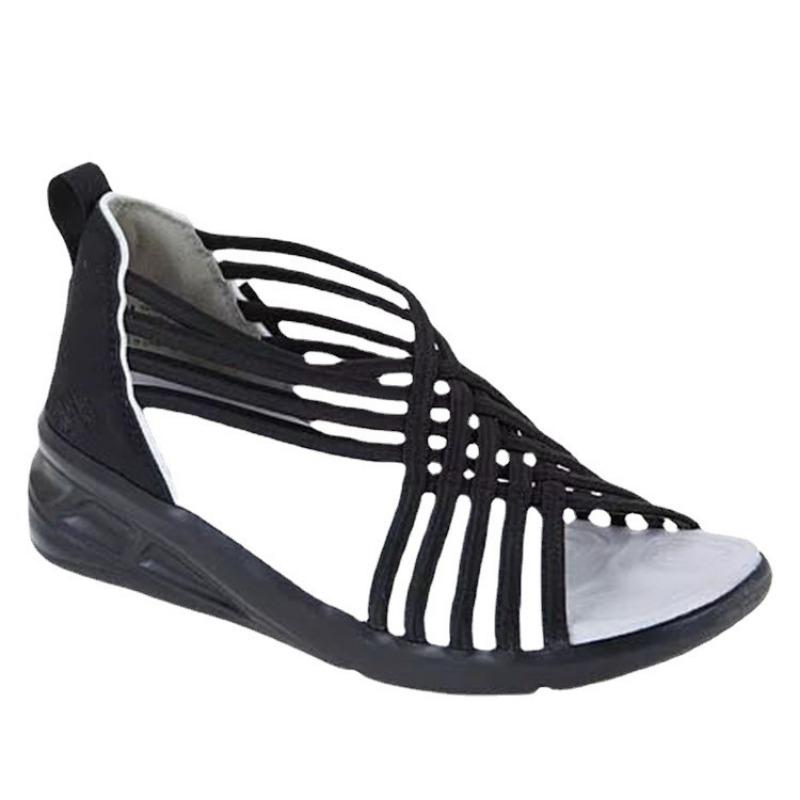New Wedge Heel Sandals Women Hollow Breathable Sports Woven Fish Mouth Shoes Sandals Women