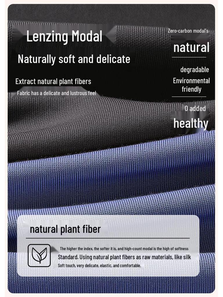 Men's Modal Ultra-Thin Thermal Base Layer Top