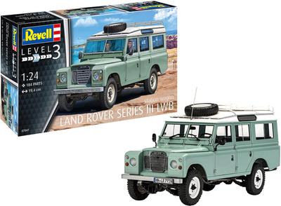 German Revell Land Rover Series III Plastic Model 07047 1/24