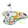 Hide And Seek Cat Toy Interactive Automatic Play Toy with Butterfly Wand And Moving Concealed Feather Kitten Exercise Hunting Game