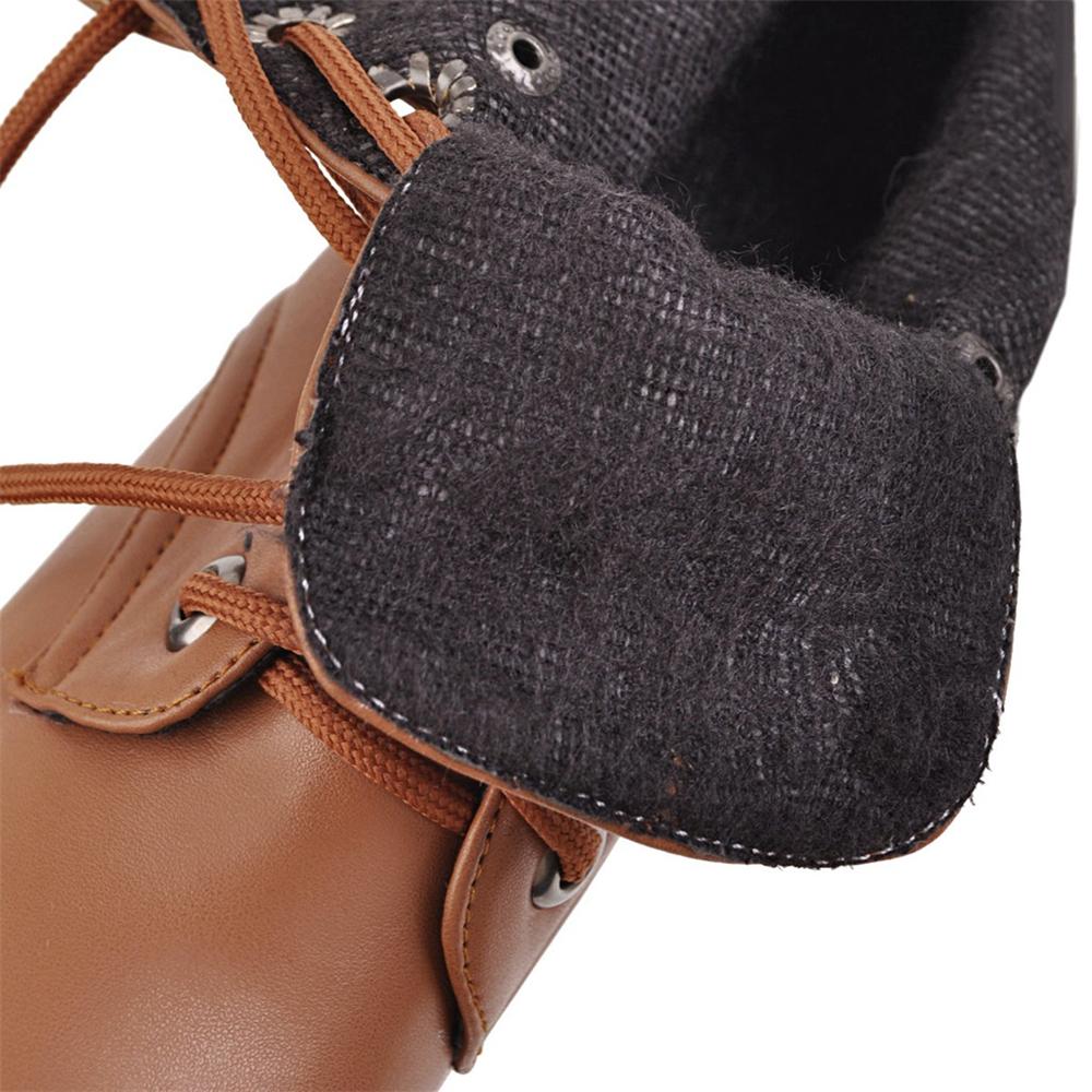 Fashion 2025 Winter New High-Heeled Coarse Heel Platform Ankle Boots Frenulum Waterproof Thick Bottom White Women Ankle Boties Zapatos