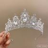 Moderna Para Tiara Adornada con Cristales Perfecta para Ocasiones Especiales