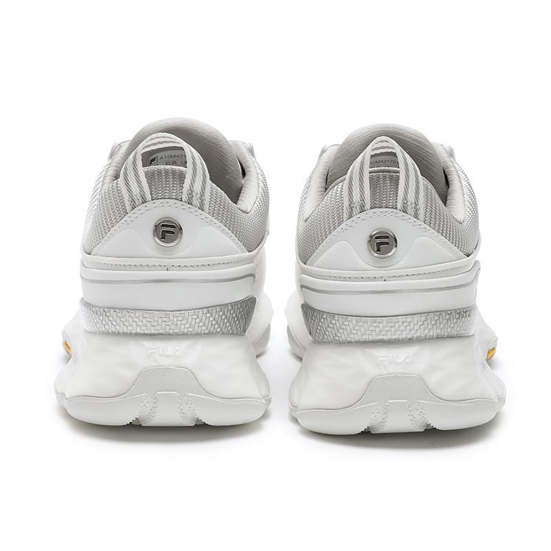 Fila Abrasion Resistant Support Low Top Golf Shoes Men's Bright White/Silverware Gray A12M431701FBS