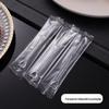 Disposable Heart-shaped Plastic Fruit Forks
