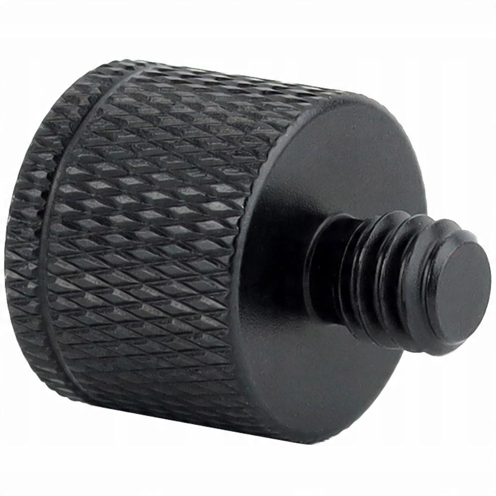Adapter Sleeve Reduction 1/4" To M8 Tripod Black for 20 Mm Lamp Stand