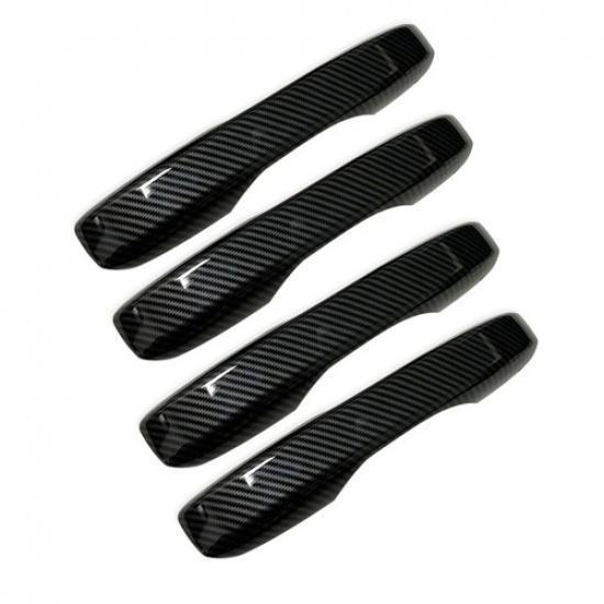 4 Pcs Car Auto Outer Door Handle Cover Trim For Honda Civic 11th +