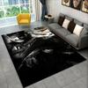 Game Metal Gear Solid Cartoon Non-Slip Area Rug for Living Room,Bedroom,Playroom,Soft Carpet Floor Mat Home Decor Rug Kids Room