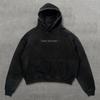 Hooded Sweatshirt Women Streetwear Hip Hop Print Loose Casual Daily Wear Vintage Style