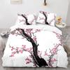 Ukiyo-e Duvet Cover Set King Queen Full Size  Theme Wave Pattern Polyester Bedding Set Fuji Mountain Exotic Abstract Style