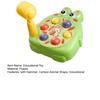 Kids Mole Tapping Toy with Hammer Cartoon Shark Rabbit Push Button Game Console Toddlers Boys Girls Educational Push Button Toy