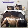 atonement Pattern Bedding Quilt Set Quilt Cover Pillowcase Home Decoration Birthday Gift (1 * duvet cover + 2 * pillowcase, without core)