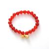 Red Agate Crystal Bracelet  Fashion Women Daily Jewelry Lucky Gift