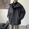 Jacket Men's Spring New American Tooling Trench Coat Teen Trendy Brand Casual Men's Jacket On Clothes