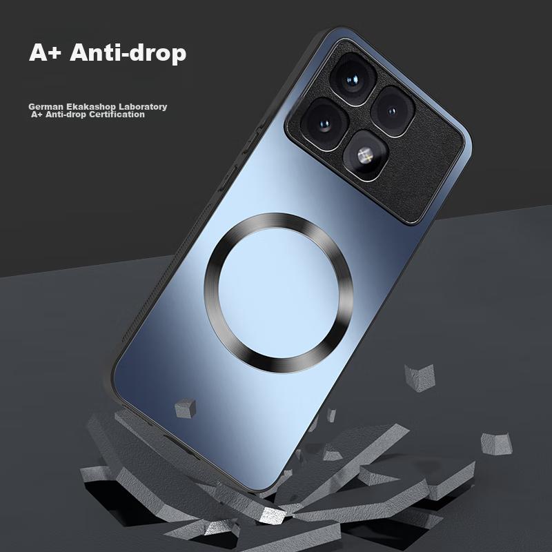 Phone Case Redmi K70 Ultra, Xiaomi Redmi K70 Ultra Protective Cover, Matte Full Coverage Ultra-Thin Shockproof Anti-Fingerprint - Graphite Black