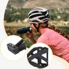 Cycling Water Bottle Cage Behind Seat Black Plastic Bike Cup Holder Professional Bottle Carrier for Mountain Road Bicycles