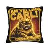 I Am Yelling Carl Donut Cat Meme Pillow Case Funny Pillow Cover Soft Pillowcases For Living Room Chair