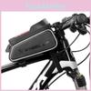 Bicycle Front Tube Pouch Bag With Clear Tpu Touch Screen Cover**