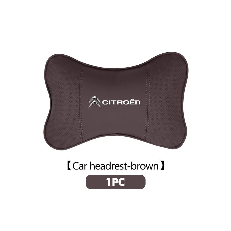 KDXF2 Car Seat Headrest Lumbar Support Spine Protect Neck Rest Cushion For Citroen C4 C3 C5 C1 C2 C6 VTS C4L DS3 DS4 DS5 Grand