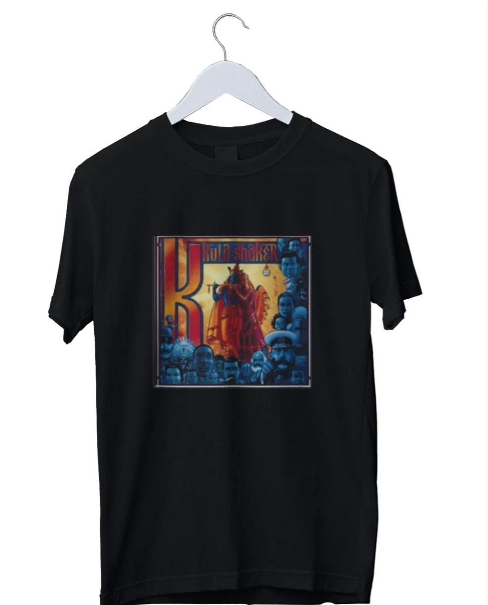 

Kula Shaker Graphic Tee Shirt T shirt Mens Unisex S M L XL 2 3 4 XL Black White 2XL