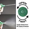10Pcs Thicken Long Straw Top Spray Head Trigger Sprayer Universal Nozzle for Gardening Car Detailing Window Cleaning Supplies