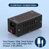 Earise | Multi-Function Multi-Port USB Charger 15 Ports