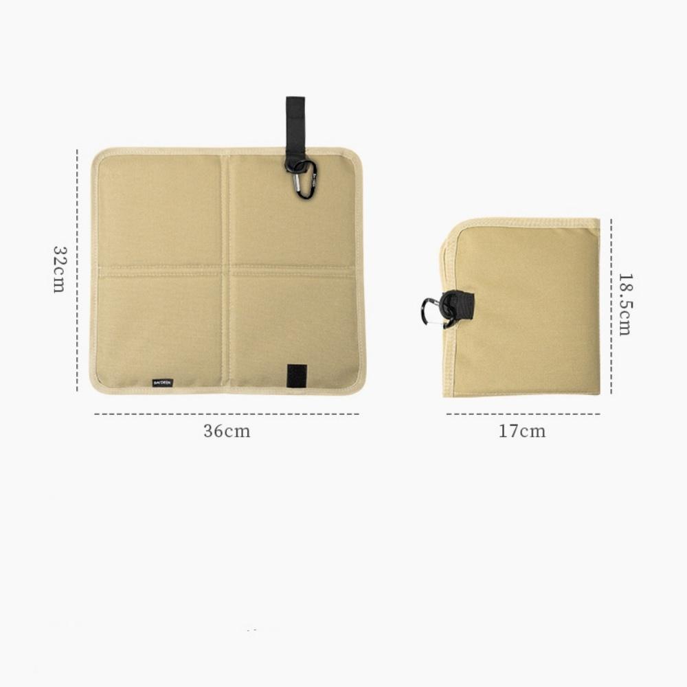 

Outdoor Picnic Camping Mat Foldable Rainproof Sit Pad Waterproof Thickened Beach Seat Cushion Hiking Sitting Pads with Buckle хаки