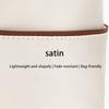 EverToner Satin Insert Bag Fit for Long-chmp Hobo Bag Insert Inner Makeup Storage Organizer Insert Inside Organizer