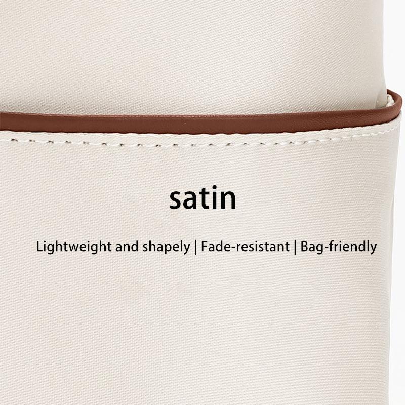 EverToner Satin Insert Bag Fit for Long-chmp Hobo Bag Insert Inner Makeup Storage Organizer Insert Inside Organizer