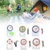 Baseplate Map Compasses with Scale Ruler Accurate Orienteering Compasses for Backpacking, Camping, Survival Navigation