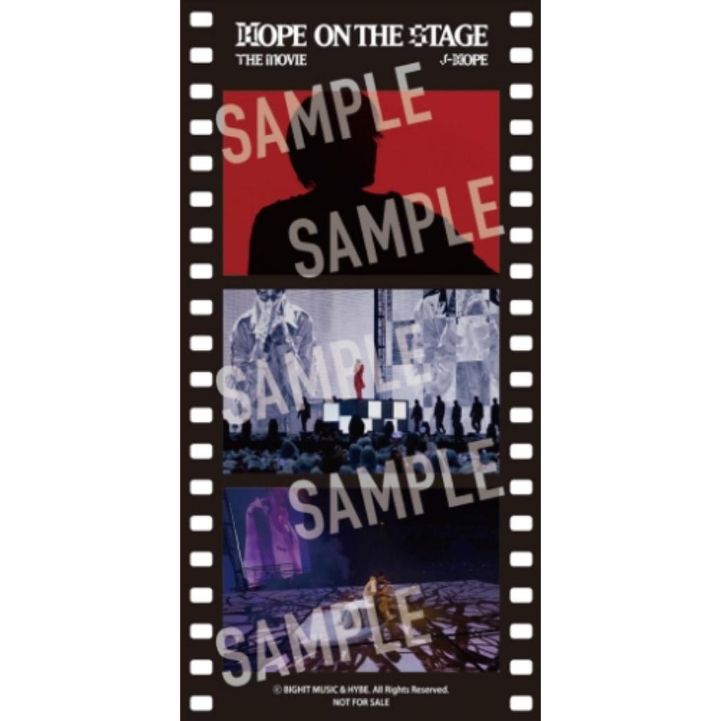 BTS j-hope Turné 'HOPE ON THE STAGE' FILMEN JAPAN Förmåner FOTOKORT DEKAL FILM OFFICIELL