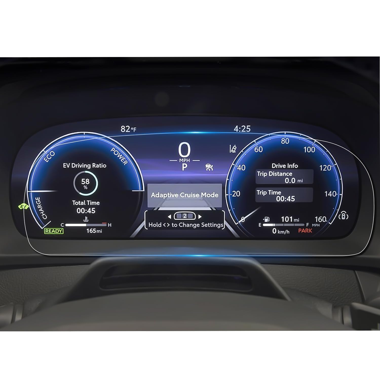 

Пленка Ruiya PET Новая модель Toyota Crown Седан 16-го поколения Специализированный 12,3-дюймовый ЖК-дисплей 12.3 inch Toyota Crown