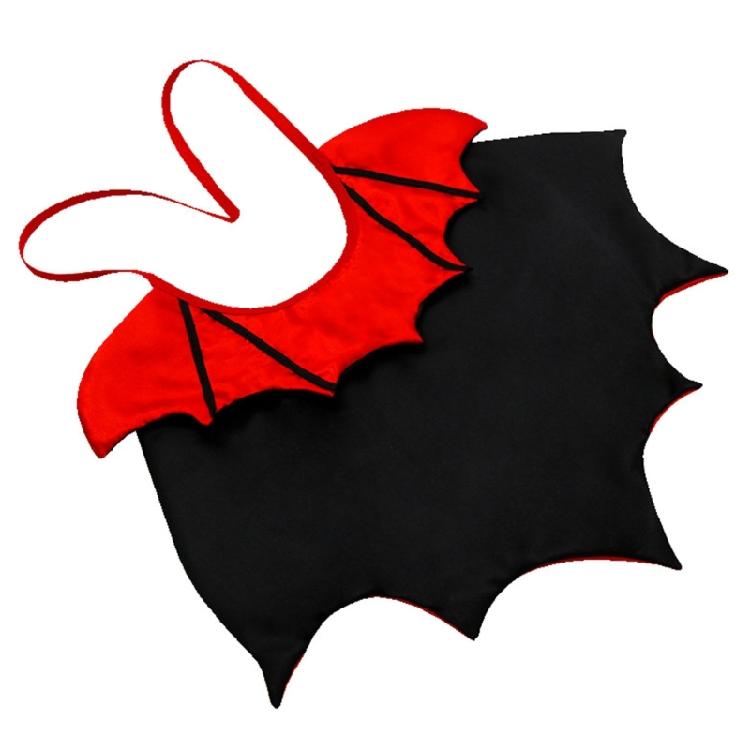 Halloweens Bat Themed Cats Capes Pet Costume Easy Dressing Soft Polyester for Photos Festives Make Up