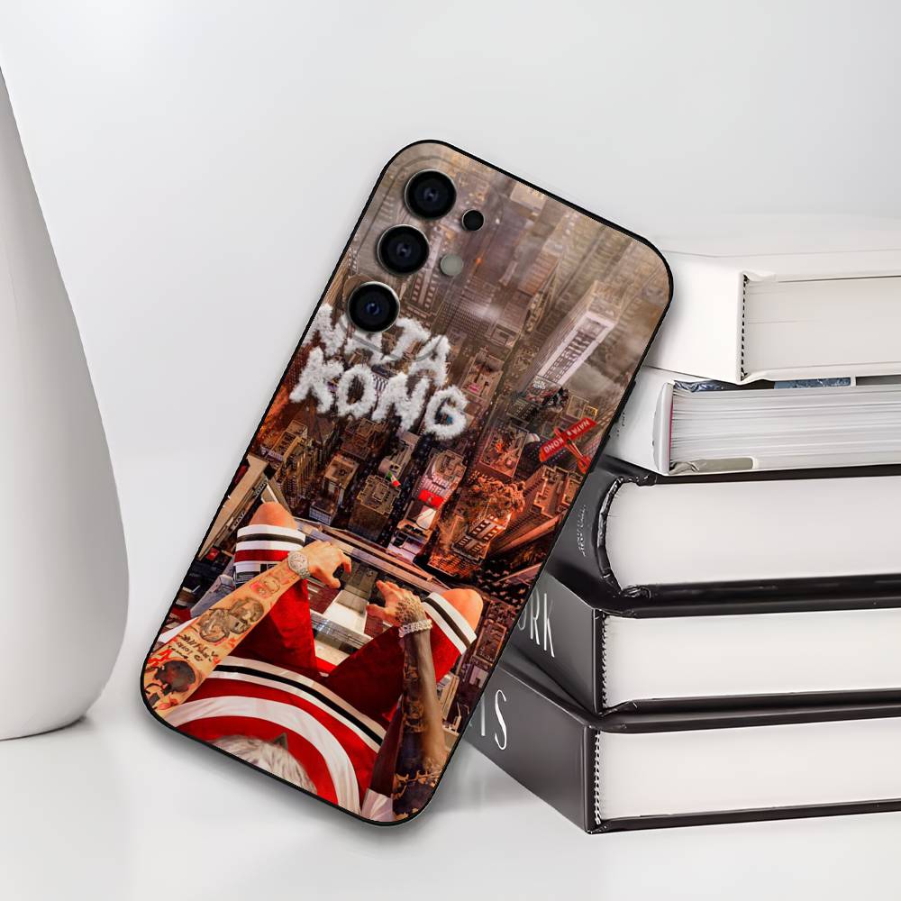Rapper N-Natanael C-Cano Phone Case For Samsung S25,S24,S21,S22,S23,S30,Ultra,S20,Plus,Fe,Lite,Soft Black Cover