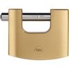 Y114B/70/113/1 Brass Security Chains - Case-hardened Steel Shackle - 3 Keys