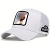 Berretto da Baseball Animale Cartone Animato Protezione Solare Rete Ricamo Trucker Gallo Lupo Cappello