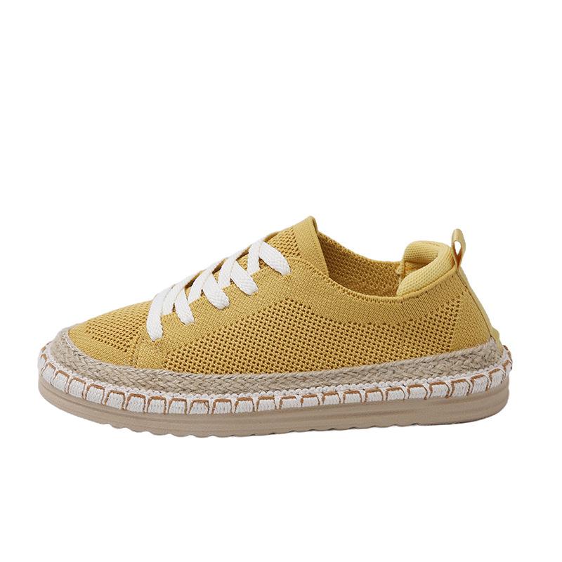 Mesh women's loafers, old Beijing cloth shoes, women's summer thin casual versatile flat-bottomed lazy fisherman shoes