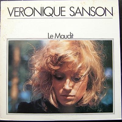 LP Record VERONIQUE SANSON - Le Maudit P8526E ELEKTRA 1974 Japan Pop Used