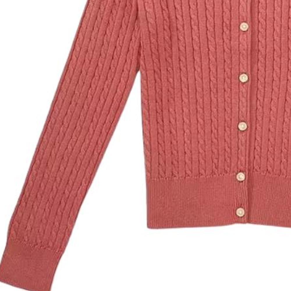 Polo Ralph Lauren Solid Color Crew Neck Single Button Long Sleeve Standard Fit Kids Kids sweater 313543047-510