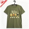 The Beers Road Parody Graphic Tshirt Funny The Beers Walking Beer Cup Print Tshirt Unisex Fashion Crewneck Cotton Short Sleeve