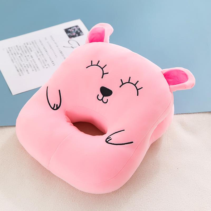 Nickerchenkissen, Dekokissen, Grundschüler können eingreifen, Sich auf das Kissen legen, Büro-Mittagspausenkissen, Kinder liegen auf dem Tisch-Artefakt