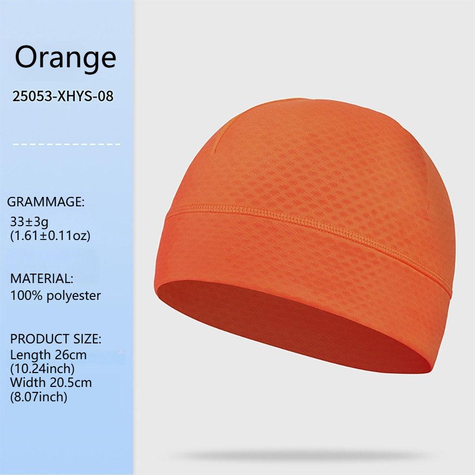 Getinfit 1Pcs Fleece Hat Absorb Sweat And Keep Warm Sports Running And Cycling Cap Wrap The Head Warm Inner Liner Cap Men Women