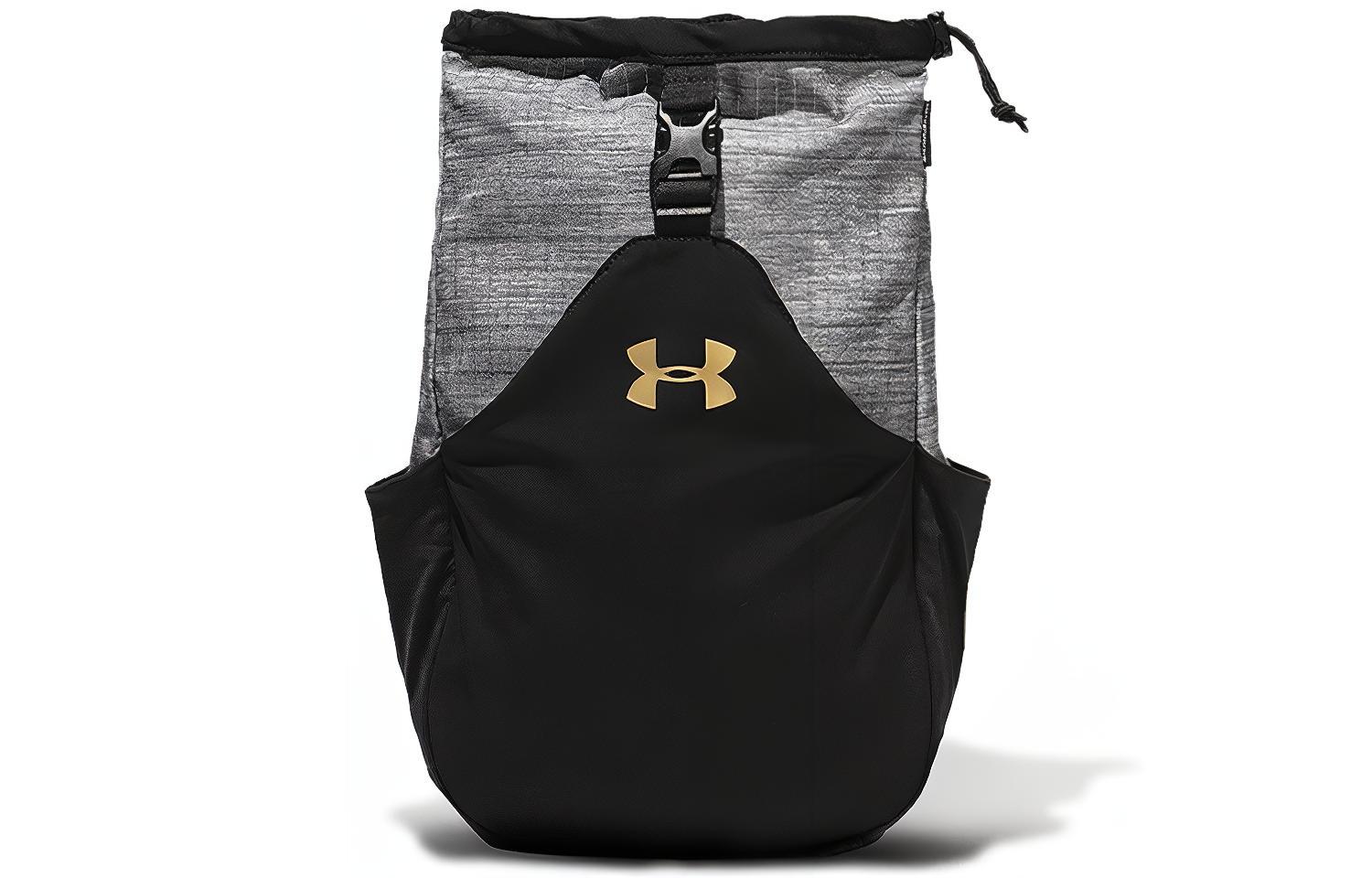 Under Armour Under Armour Polyester Shoulder Bag, Crossbody Bag Regular Unisex Gray Black 1363569-002