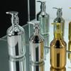 Electroplated PET Refillable Shampoo & Conditioner Pump Bottle (300ml/500ml) for Hotel Toiletries