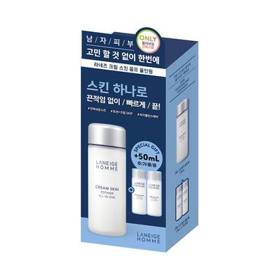 HOMME Cream Skin Refiner All In One 150mL Special Set (+25mL+25mL)
