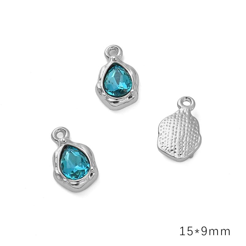 

Подвеска из алмазного сплава в форме сердца, звезды и луны, ожерелье, браслет, серьги, аксессуары для ювелирных изделий своими руками 04